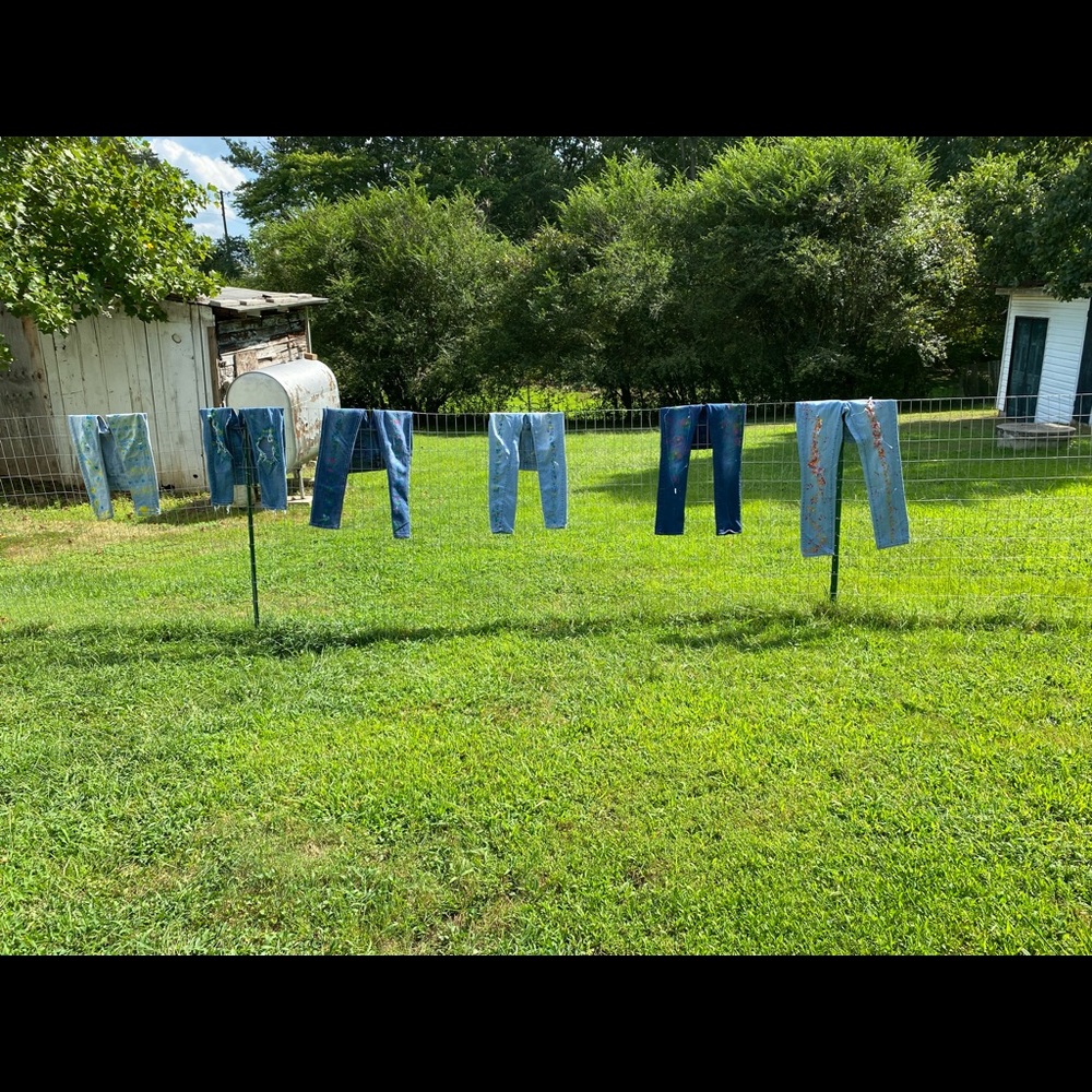 Welcome to my new line TRIPPIN ON ACRYLICS JEANS!